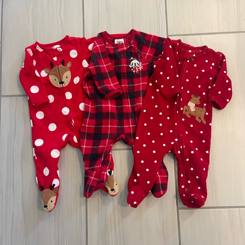 Christmas pajamas for baby🎄
